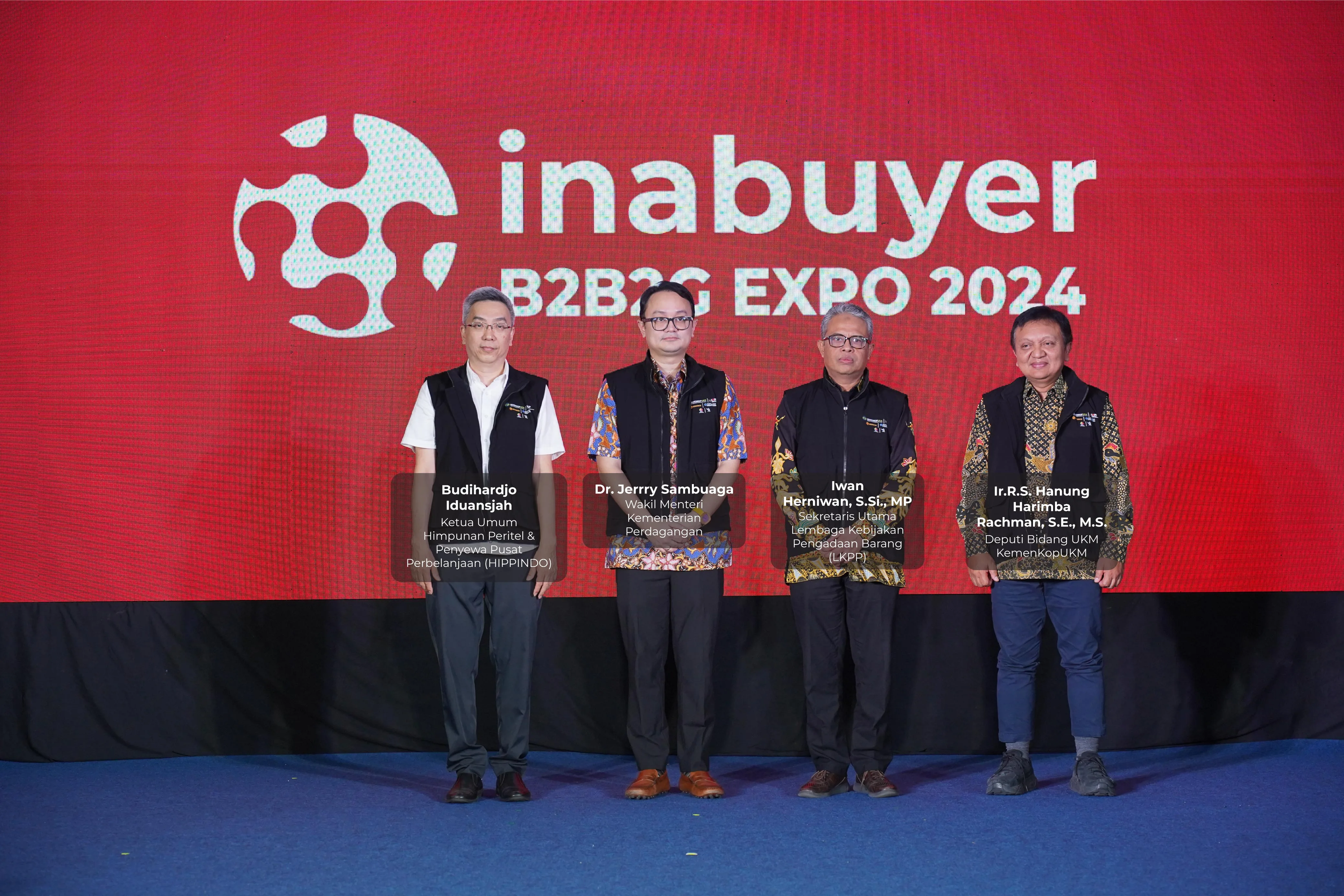 Perwakilan InaBuyer B2B2G Expo 2024